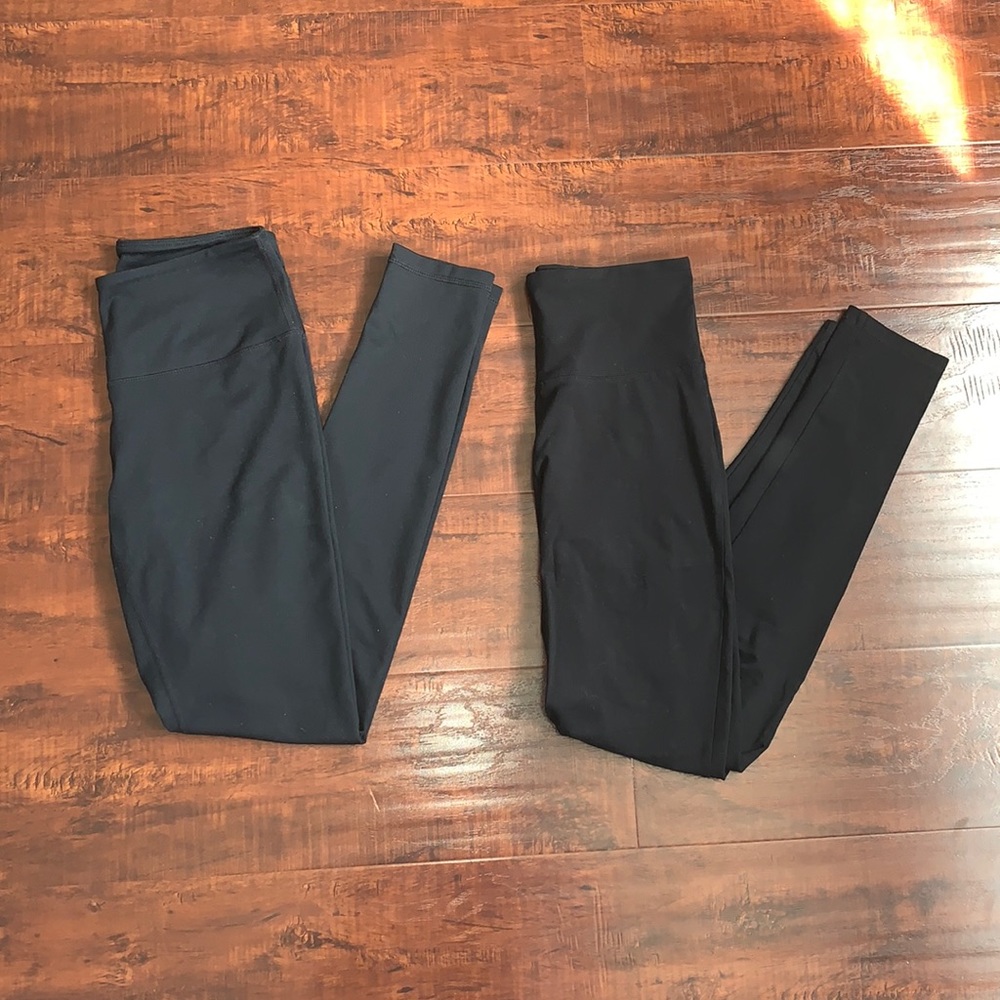 Zella| 2 pairs black tights/leggings